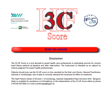 Tablet Screenshot of 3chf.org